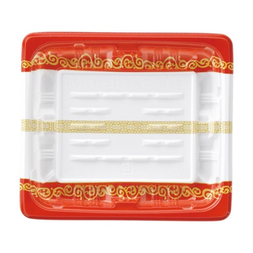 惣菜容器 FTプレイン15-13(20) 唐草紋 エフピコ