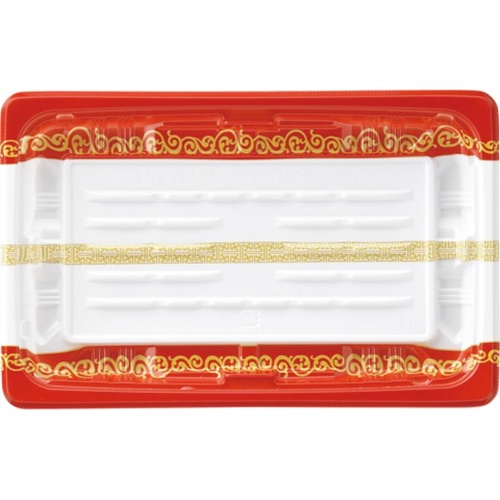 惣菜容器 FTプレイン20-13(20) 唐草紋 エフピコ