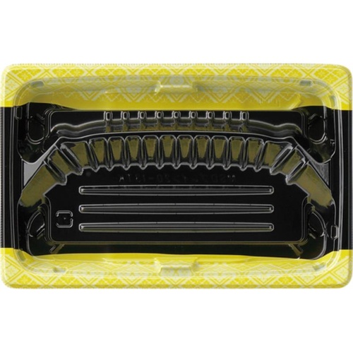 惣菜容器 MSDプレイン20-13TK 金紋黒 エフピコ