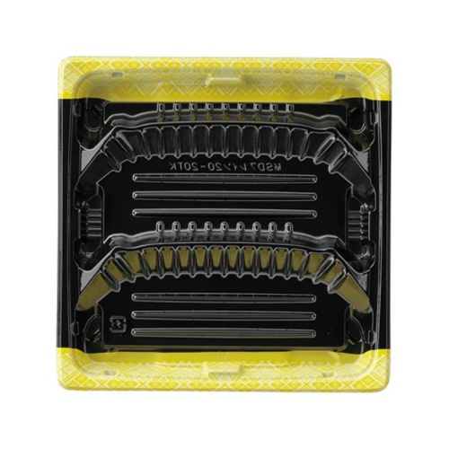 惣菜容器 MSDプレイン20-20TK 金紋黒 エフピコ