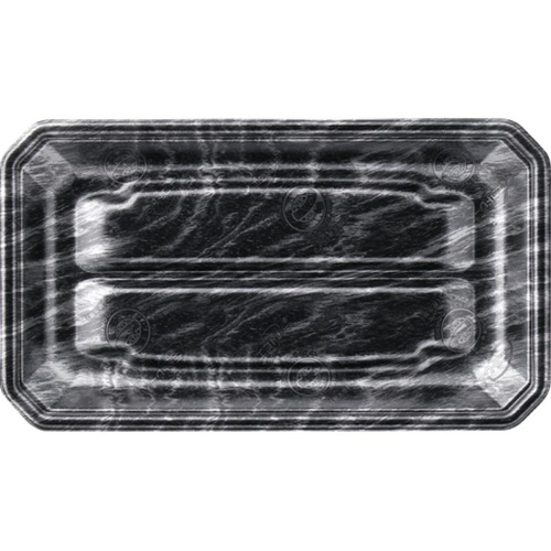 鮮魚トレー FLステージ25-14(25) エコ黒木銀 エフピコ