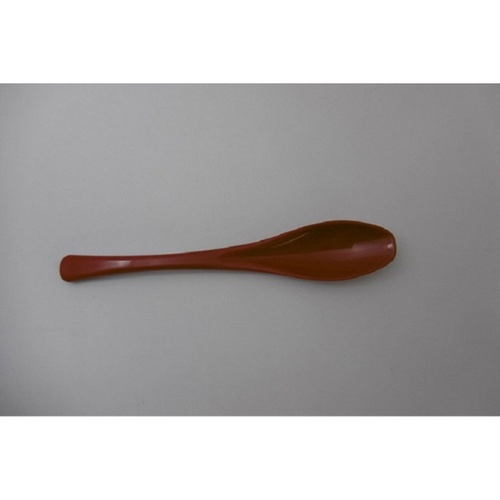 使い捨てレンゲ レンゲスプーン(赤) 1パック(10本入) やなぎプロダクツ