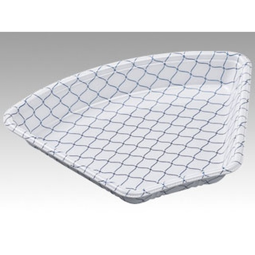 発泡トレー FL扇折特小(30) 本体 網ブルー エフピコ