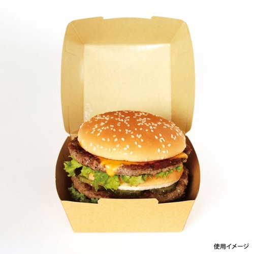 テイクアウトボックス EC8 ファイン (茶無地) 京王