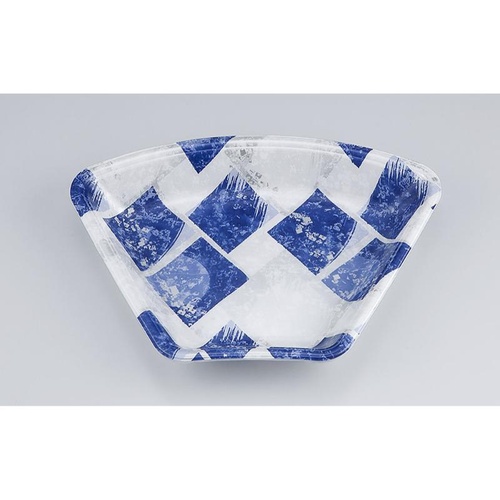 鮮魚トレー V-扇15 氷角紺 シーピー化成