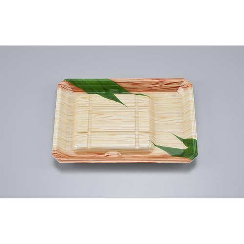 発泡トレー 新匠-ウナギ22-16 笹木目 シーピー化成