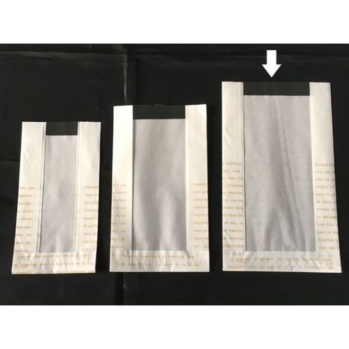 パン袋 フェネット耐油紙袋(レシピ柄) No.93 大阪ポリエチレン販売