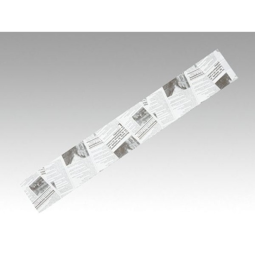 バケット袋 フランスパン紙袋ヨーロピアン柄(白)No.170(大) 大阪ポリエチレン販売