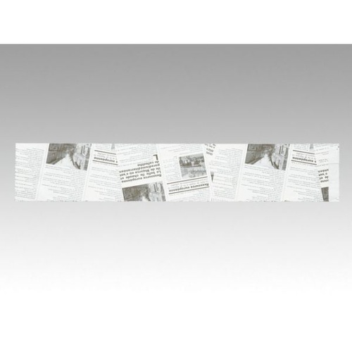 バケット袋 フランスパン紙袋ヨーロピアン柄(白)No.171(中) 大阪ポリエチレン販売