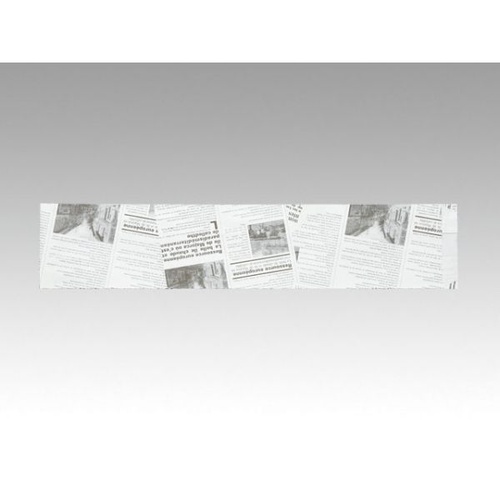 バケット袋 フランスパン紙袋ヨーロピアン柄(白)No.175(小) 大阪ポリエチレン販売