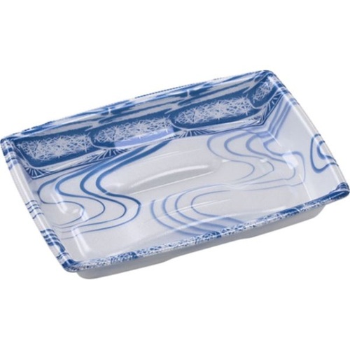 軽食容器 角盛鉢20-14(30)A 水紋青 エフピコ