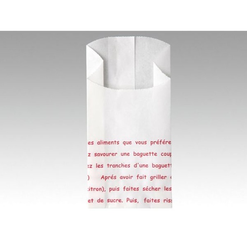 パン袋 No.215 レシピ40(白) 大阪ポリエチレン販売