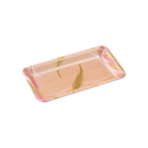 発泡トレー FLB-Y14-25 風紋木目ピンク エフピコ