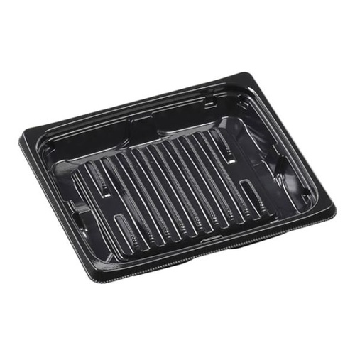 軽食容器 MSDプレイン15-13AG 本体 黒 エフピコ