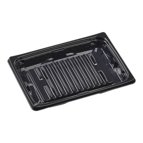 軽食容器 MSDプレイン18-13AG 本体 黒 エフピコ