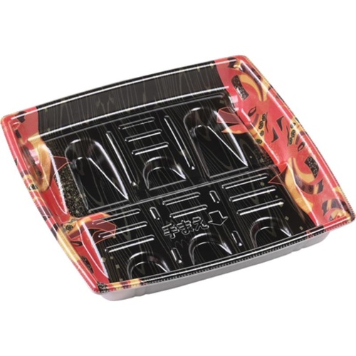 惣菜容器 角盛鉢20-20(30)D 舞姫赤 エフピコ