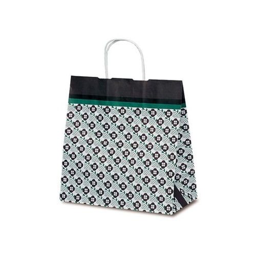 紙手提袋 1684 自動紐手提袋 T-6W すえひろ ベルベ