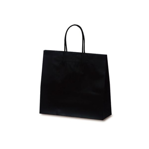 紙手提袋 1069 マットバッグ M ブラック ベルベ