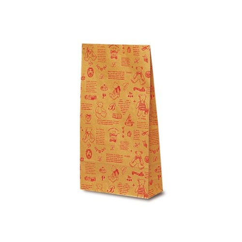 角底袋 2412 洋品袋 Y-4 ベアコレクション(レッド) ベルベ