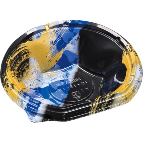 どんぶり容器 MSD半月丼 16-15(40) 風雷青 エフピコ