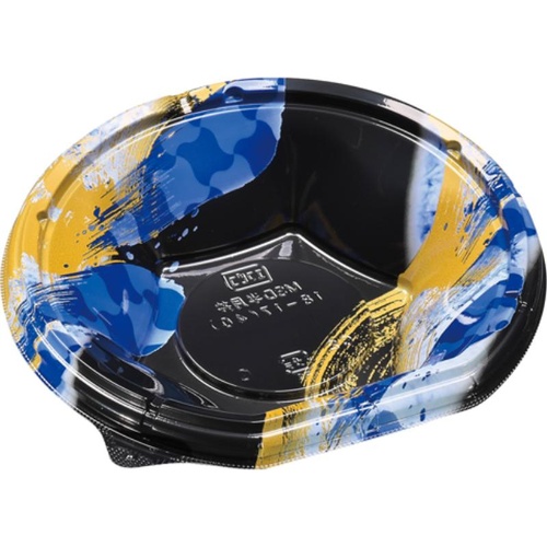 どんぶり容器 MSD半月丼 18-17(40) 風雷青 エフピコ