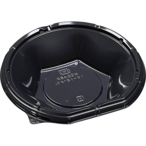 どんぶり容器 MSD半月丼 19-18(40) 黒 エフピコ