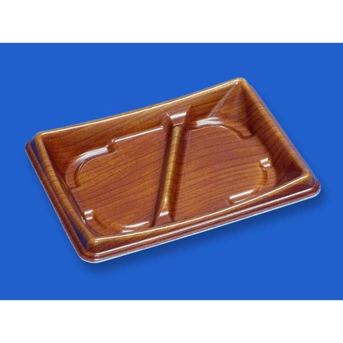 軽食容器 D’sプラスP23-16-2 BW デンカポリマー