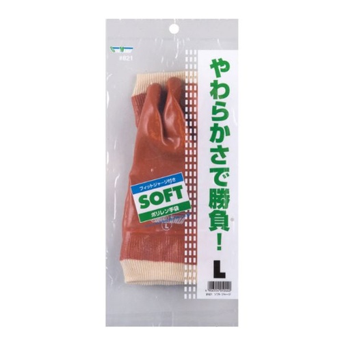 ゴム手袋 821 ソフトG 1双組 L 川西工業