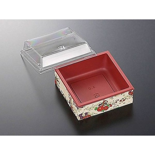 折箱 CWH-角4 赤-鼓 (ボ) 中央化学