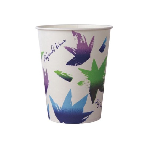 紙カップ V9リフレッシュ(3デザインアソート) 日本デキシー