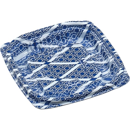 惣菜容器 MSD惣菜11-11(16) ひし格子青 エフピコ