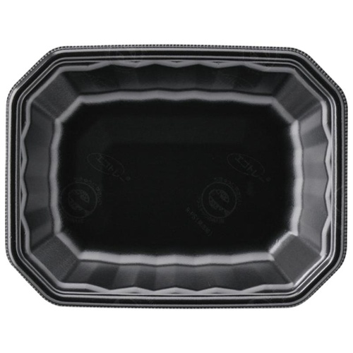 発泡トレー メガプレート20-15(30)平 エコ黒 エフピコ