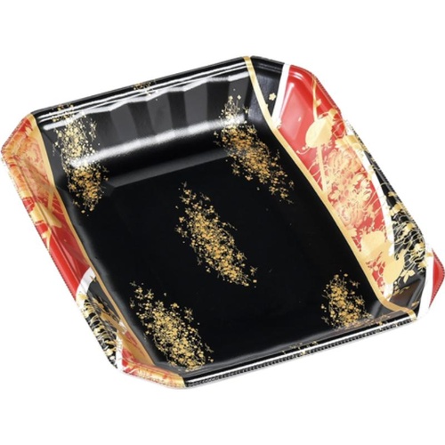 発泡トレー メガプレート20-24(30)平 流華赤 エフピコ