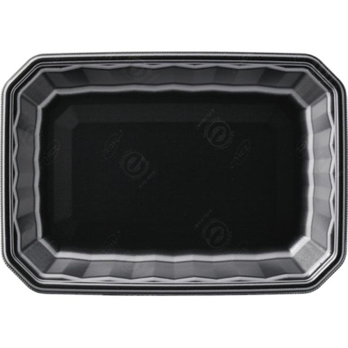 発泡トレー メガプレート20-28(30)平 エコ黒 エフピコ