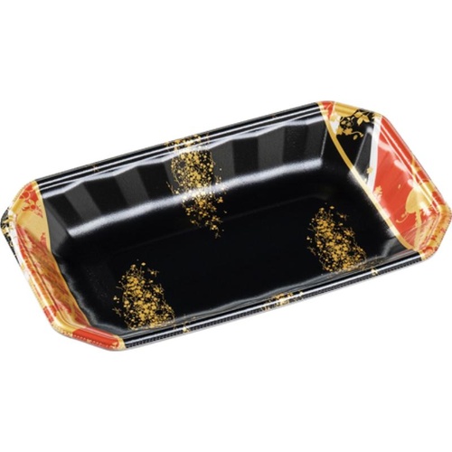 発泡トレー メガプレート25-15(30)平 流華赤 エフピコ