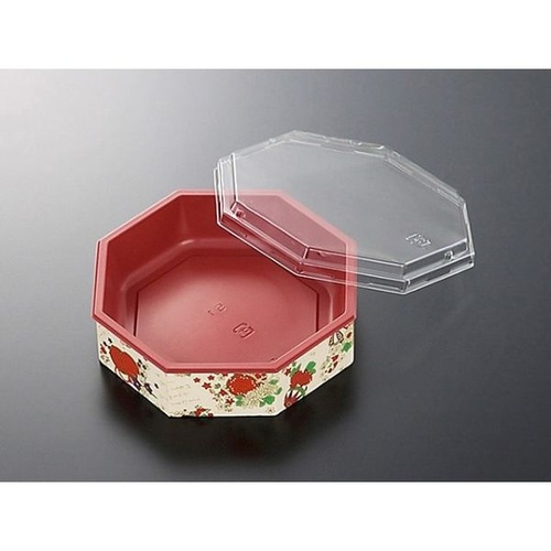 折箱 CWH-八角5.1 赤-鼓 (ボ) 中央化学