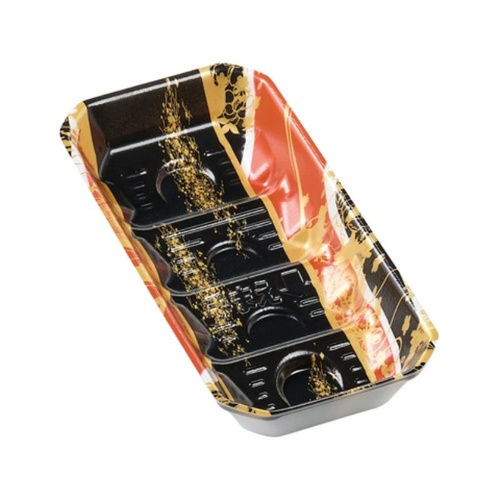 発泡トレー MV20-10(30)S 流華赤 エフピコ