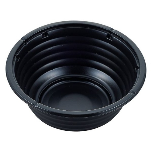 どんぶり容器 TSR-124 黒 本体 タカギ産業