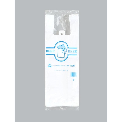 レジ袋 イージーバッグ ビール4本用 福助工業