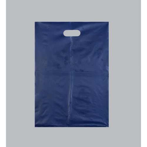 ポリ手提袋 ニュー アームバッグ HDネイビーブルー (S) 福助工業