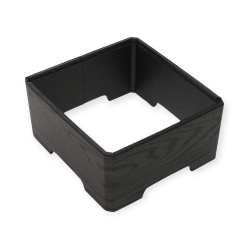 ワン折小隅40(65) 黒焼杉足付 縁