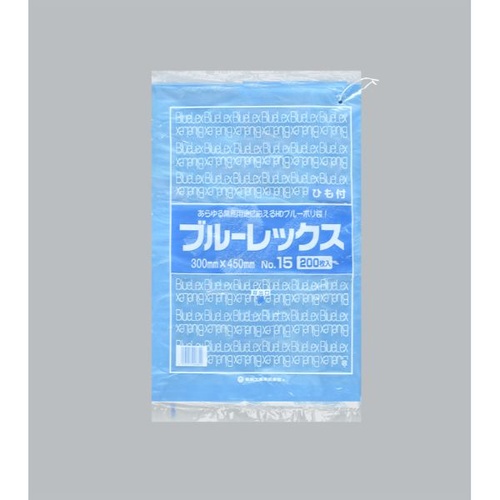 HDゴミ袋 ブルーレックス新 No.15 紐付 福助工業