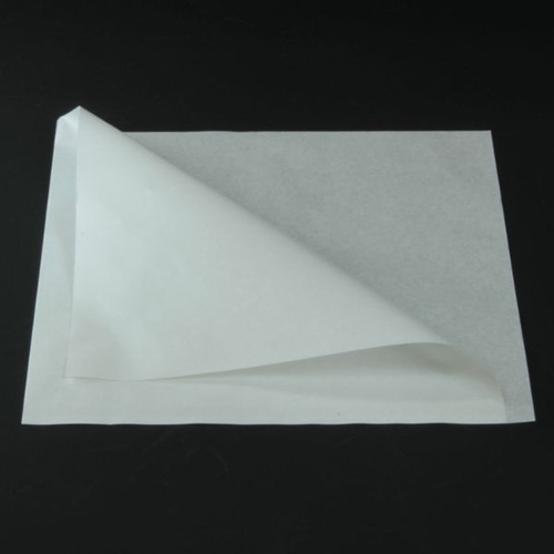 ほぼ油が染み出さないバーガー袋(白) 200角 睦化学工業