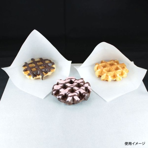 バーガー袋(白) 120角 睦化学工業