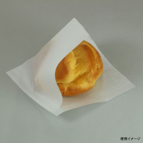 ふわふわバーガー袋(白) 180角 睦化学工業