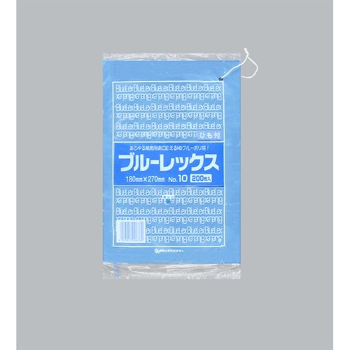 HDゴミ袋 ブルーレックス新 No.10 紐付 福助工業