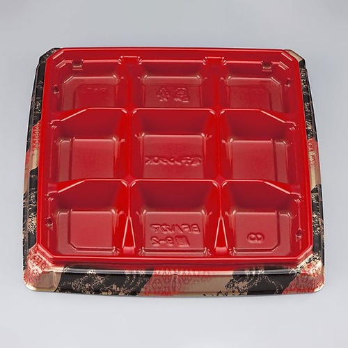 シーピー化成 弁当容器 BFハカマ膳9-2 玄海 本体(N)