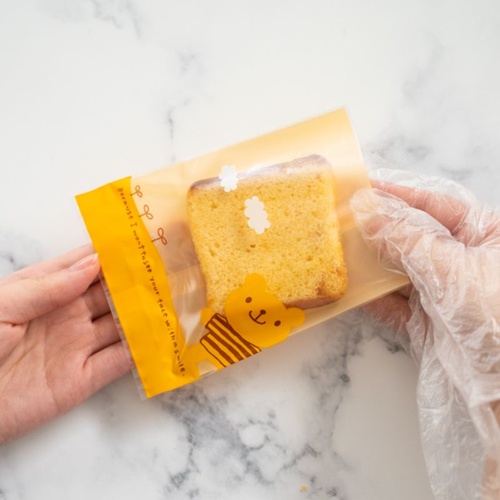 テープ無 OPP袋 キャンディベアスイーツパック クリア-3(100枚) ヘッズ