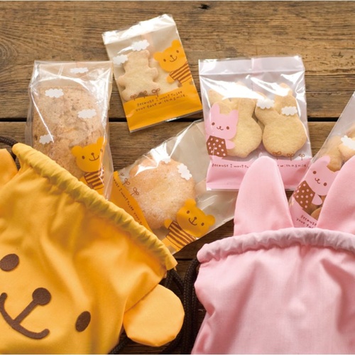 テープ無 OPP袋 キャンディベアスイーツパック クリア-3(100枚) ヘッズ