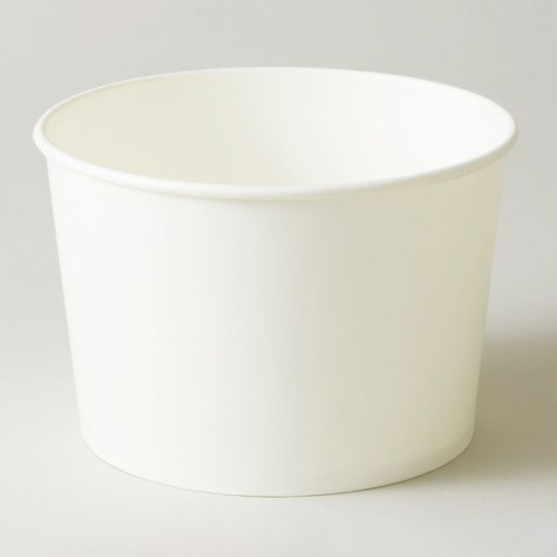 紙カップ RF600 ロールフリーカップ (白無地) 天満紙器
